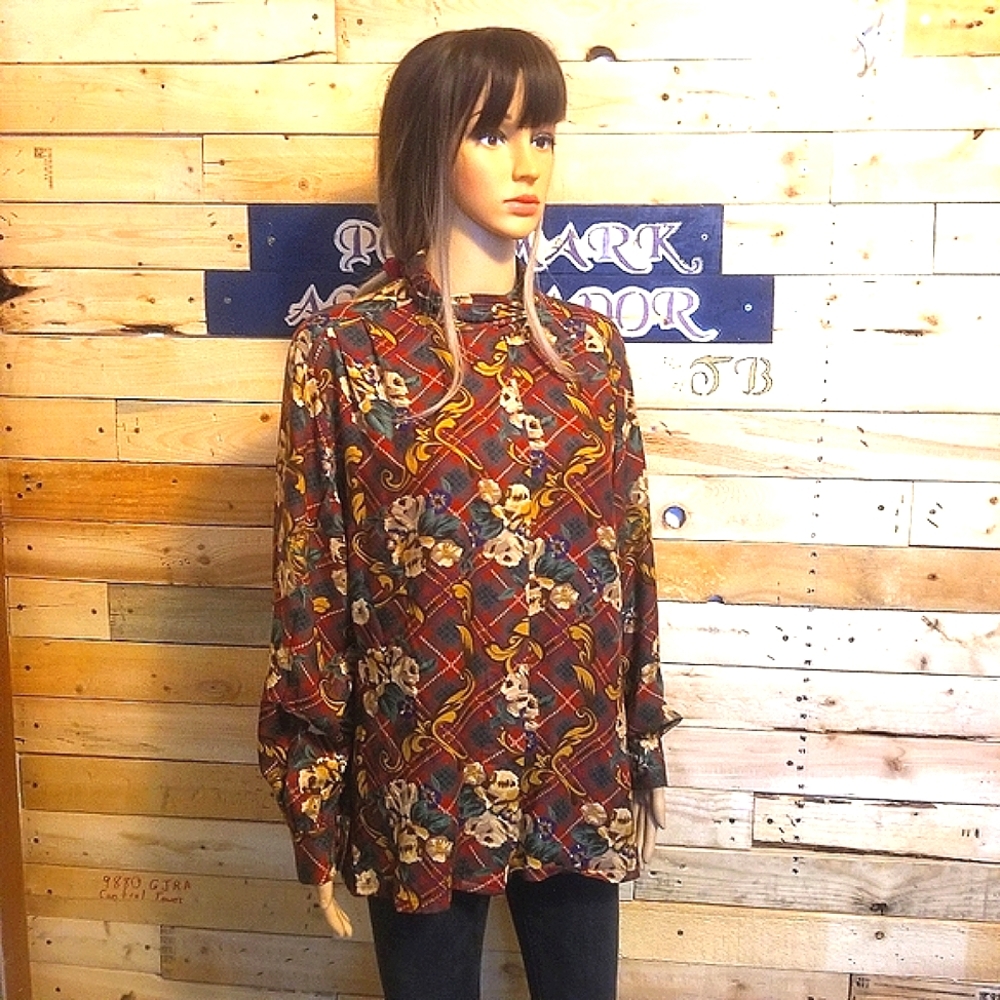 Vintage Pendleton Sophisticates Button Up Blouse - image 1